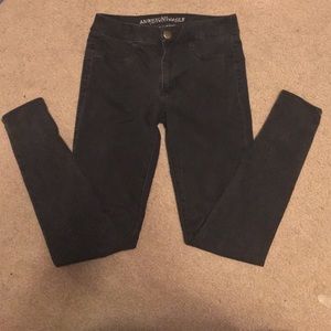 American Eagle Black Jeggings